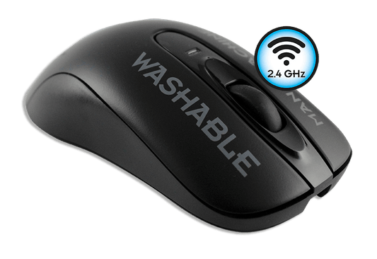 C Mouse Draadloos (wit/zwart) - compudent